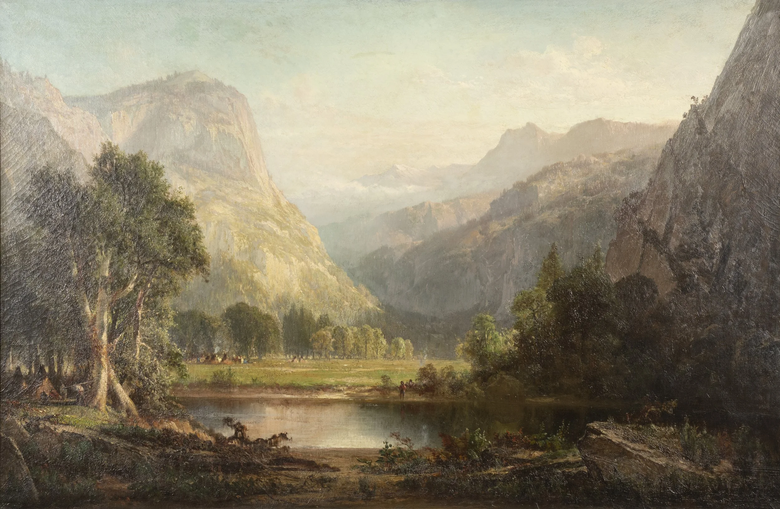 Adopt: Indian Encampment, Yosemite Valley — Zanesville Museum of Art